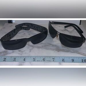 Timberland Sunglasses TB7111 & LOCS Bandana Sunglasses Good Condition! (2 Pairs)